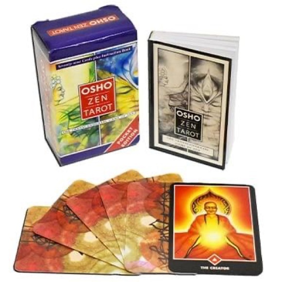 Osho Zen Tarot~The Transcendental Game of Zen~Pocket Edition~79 Cards & Book NEW - Picture 2 of 5